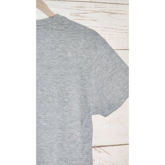 Tultex Assistant To The Regional Manager Woman Silver Crew Neck T Shirt Cotton - Picture 3 of 9